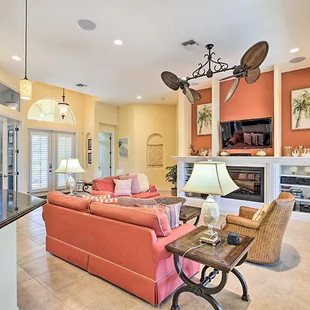 Sunny And Upscale Cape Coral Villa On The Canal